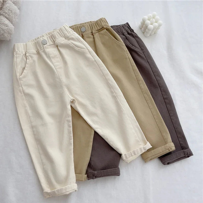 Pantalon Cargo Garçon – Confort Décontracté | 1 à 8 ans