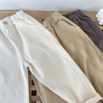 Pantalon Cargo Garçon – Confort Décontracté | 1 à 8 ans