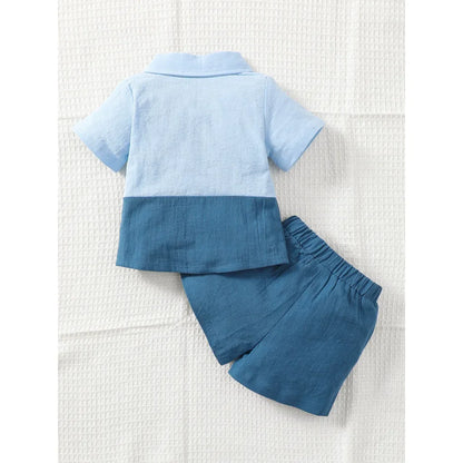 Ensemble 2 pièces bébé garçon – Style décontracté chic