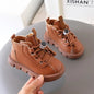 Bottines Enfant Unisexe – Style Mode à Lacets | Automne-Hiver