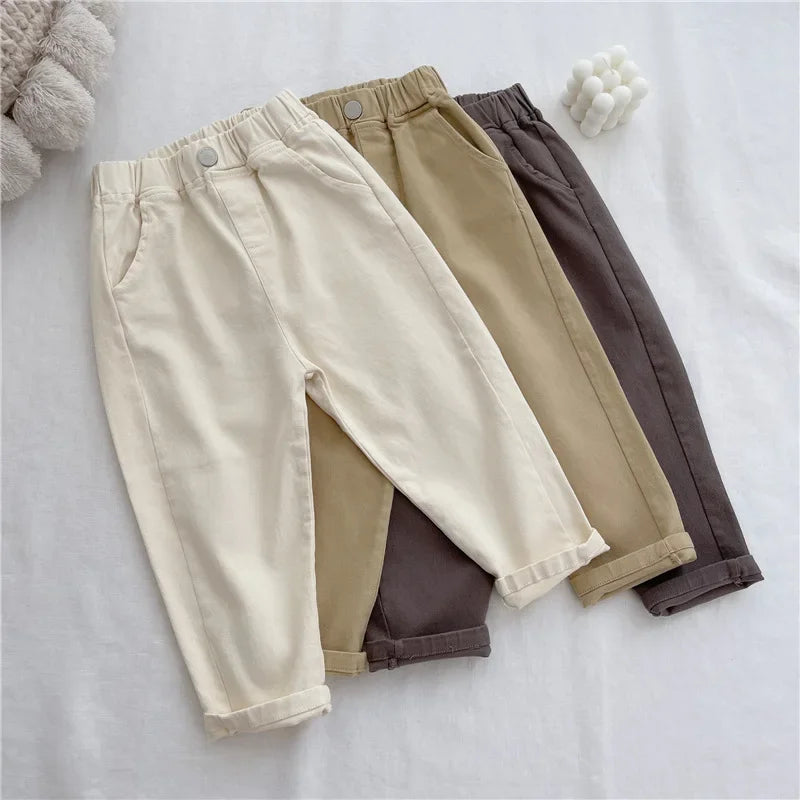 Pantalon Cargo Garçon – Confort Décontracté | 1 à 8 ans