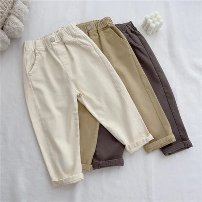 Pantalon Cargo Garçon – Confort Décontracté | 1 à 8 ans