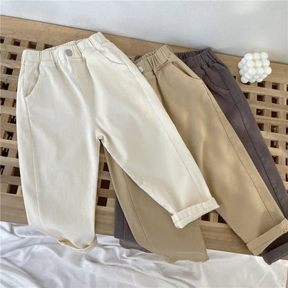 Pantalon Cargo Garçon – Confort Décontracté | 1 à 8 ans