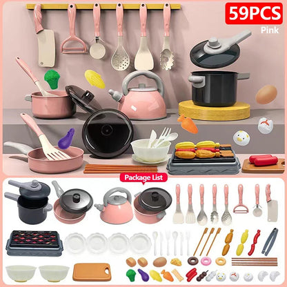 Grand Ensemble de Jouets de Cuisine – 92 / 69 / 59 pièces
