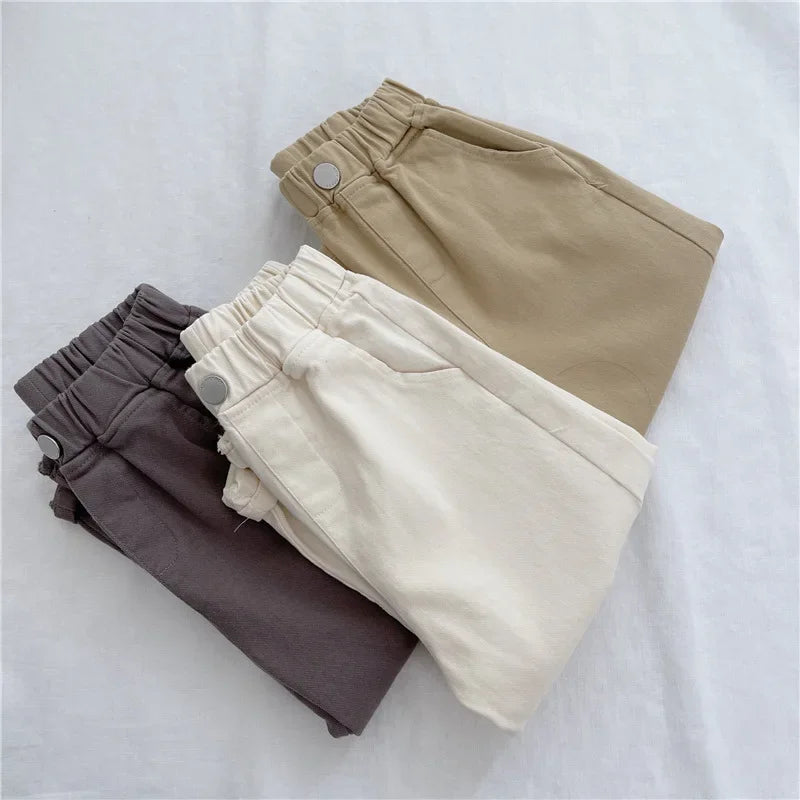 Pantalon Cargo Garçon – Confort Décontracté | 1 à 8 ans