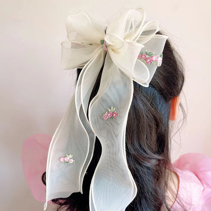 Pince à cheveux nœud papillon