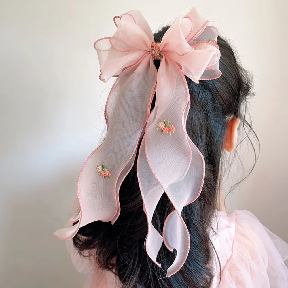 Pince à cheveux nœud papillon
