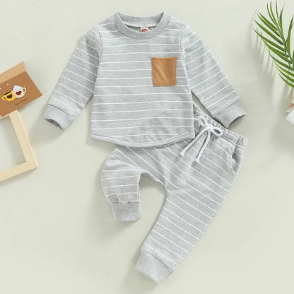 Ensemble bébé garçon – Tenue d’automne confortable et stylée