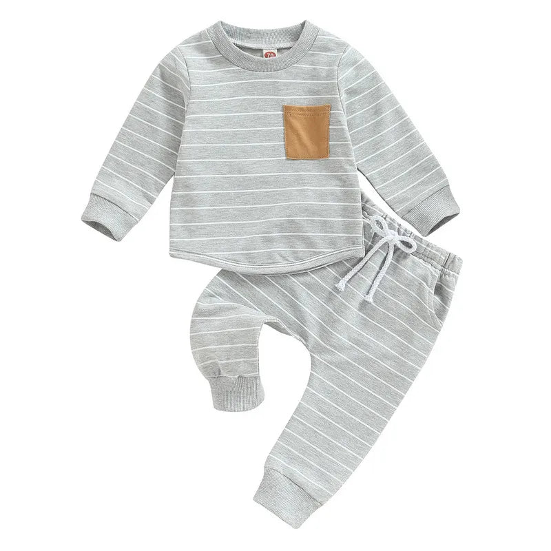 Ensemble bébé garçon – Tenue d’automne confortable et stylée