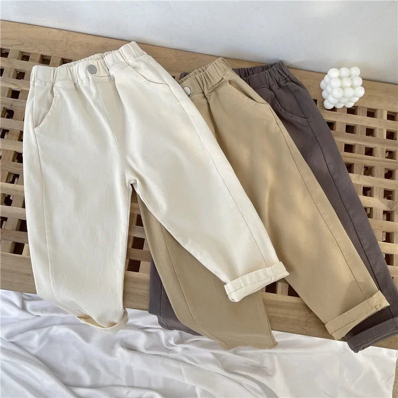 Pantalon Cargo Garçon – Confort Décontracté | 1 à 8 ans