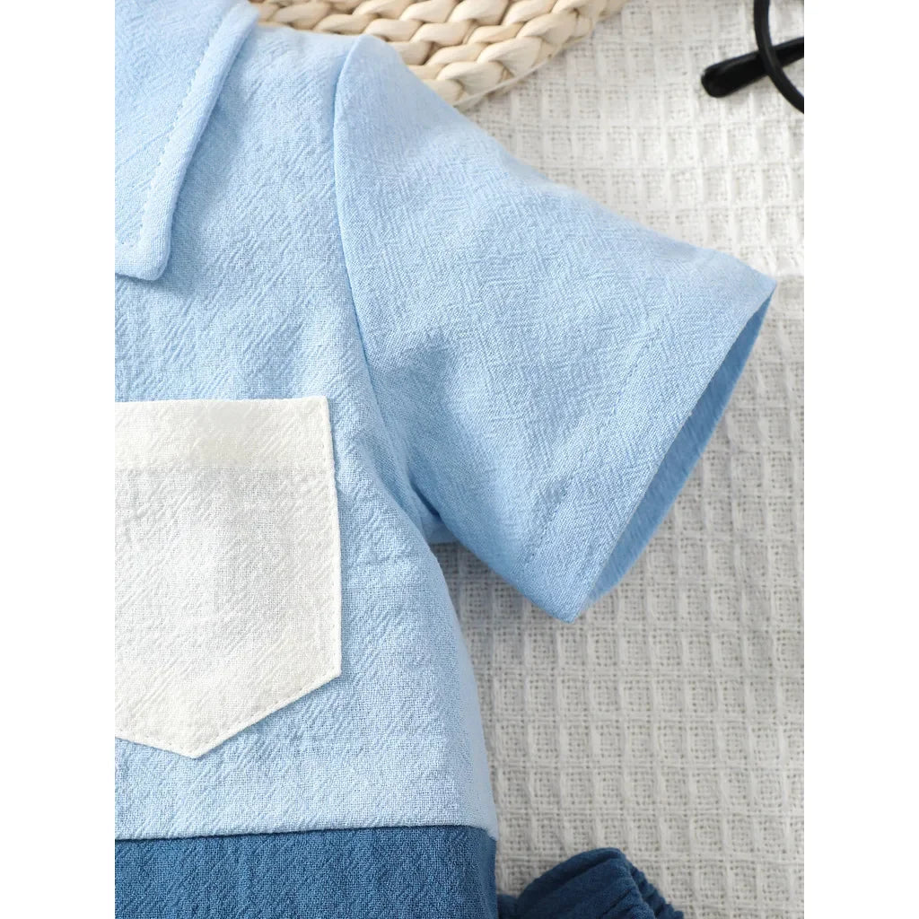 Ensemble 2 pièces bébé garçon – Style décontracté chic