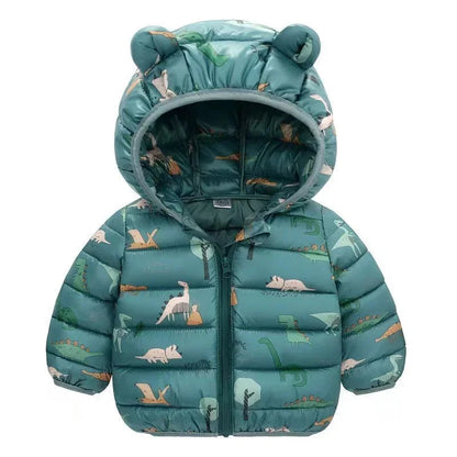 Doudoune chaude à capuche – Enfants 1 à 5 ans