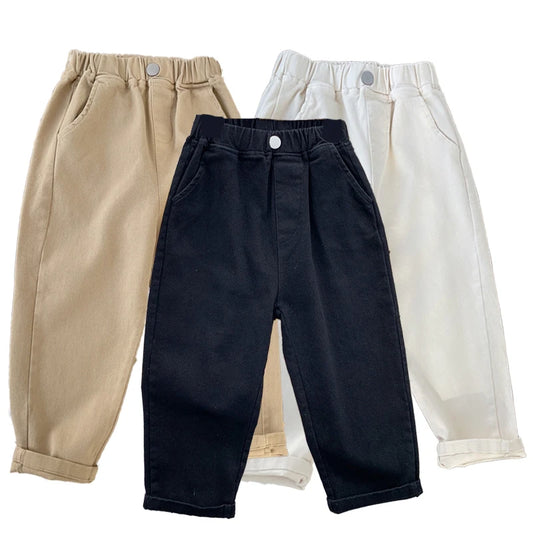 Pantalon Cargo Garçon – Confort Décontracté | 1 à 8 ans