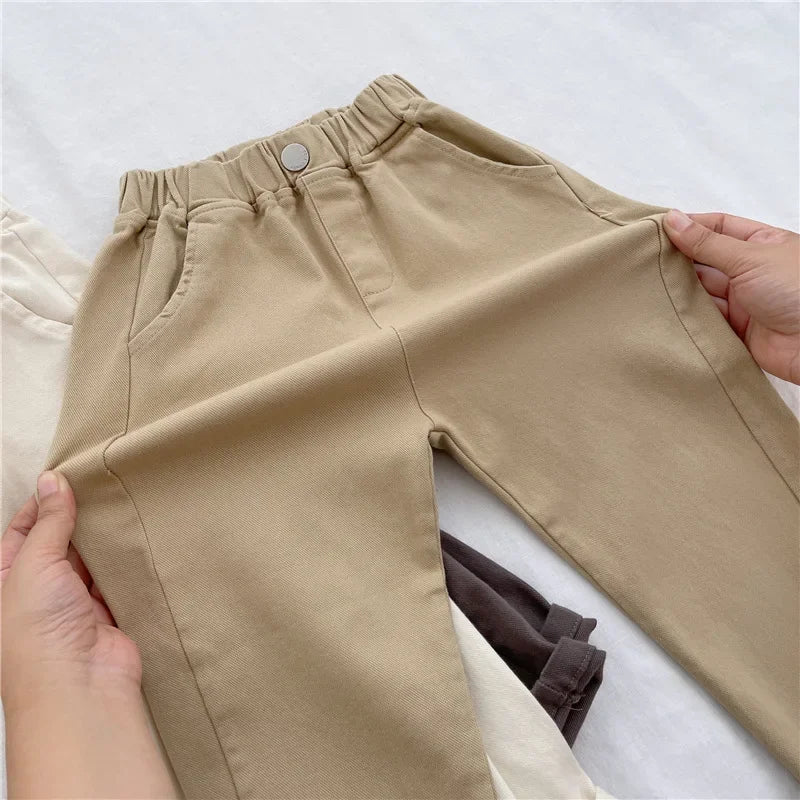 Pantalon Cargo Garçon – Confort Décontracté | 1 à 8 ans