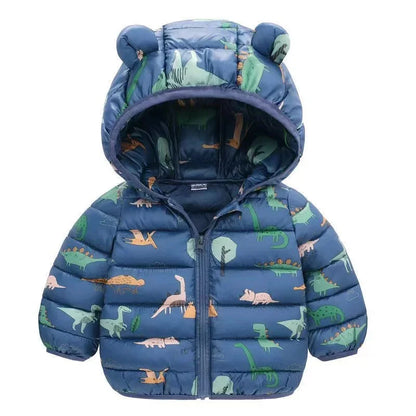 Doudoune chaude à capuche – Enfants 1 à 5 ans