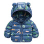 Doudoune chaude à capuche – Enfants 1 à 5 ans
