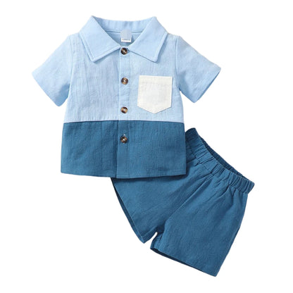 Ensemble 2 pièces bébé garçon – Style décontracté chic