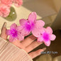 Grande pince à cheveux fleur – Élégante & colorée