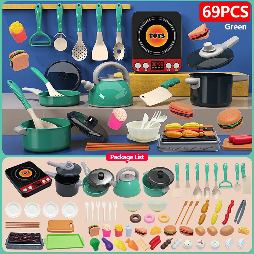 Grand Ensemble de Jouets de Cuisine – 92 / 69 / 59 pièces