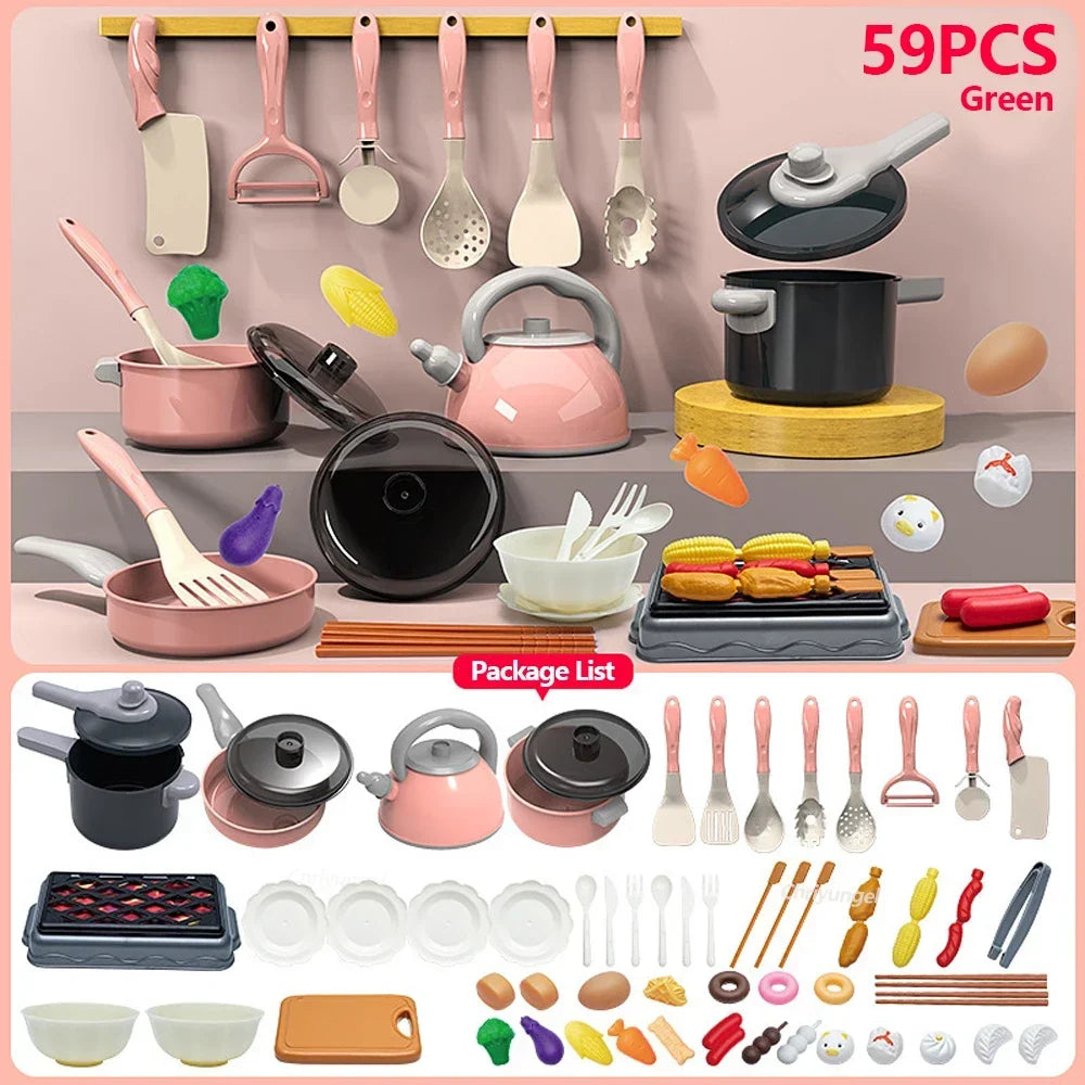 Grand Ensemble de Jouets de Cuisine – 92 / 69 / 59 pièces