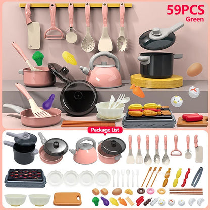 Grand Ensemble de Jouets de Cuisine – 92 / 69 / 59 pièces