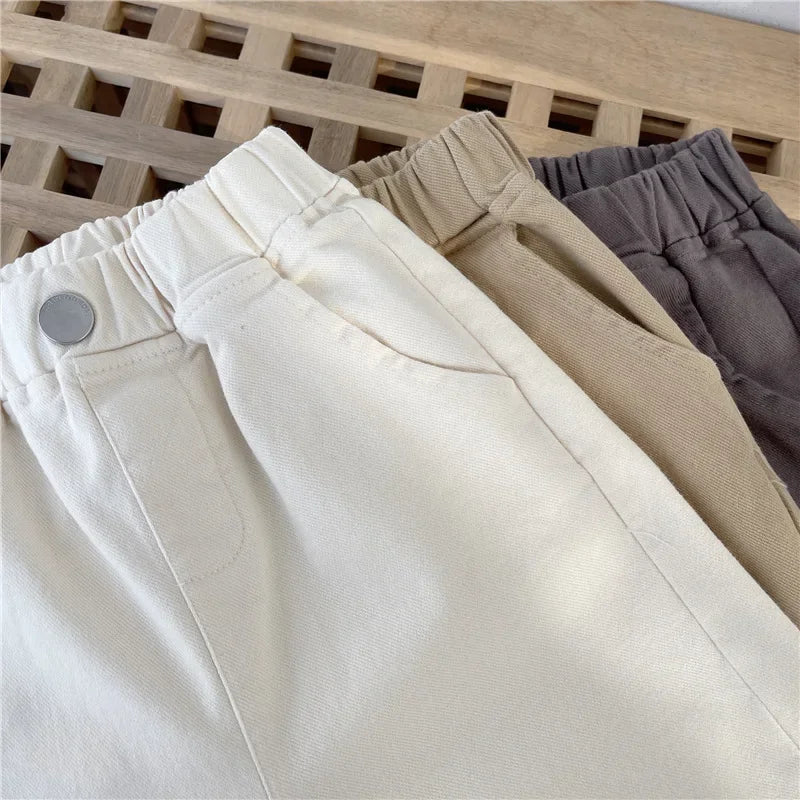Pantalon Cargo Garçon – Confort Décontracté | 1 à 8 ans
