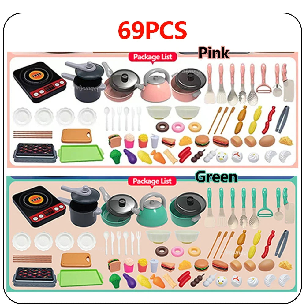 Grand Ensemble de Jouets de Cuisine – 92 / 69 / 59 pièces