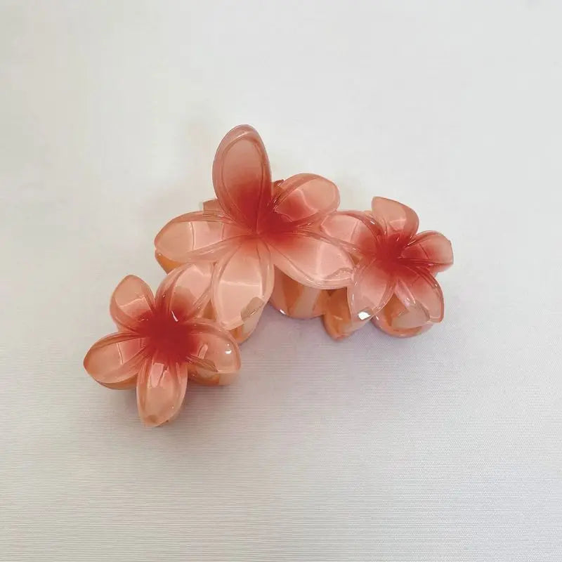 Pince à cheveux fleur – Style plage & vacances
