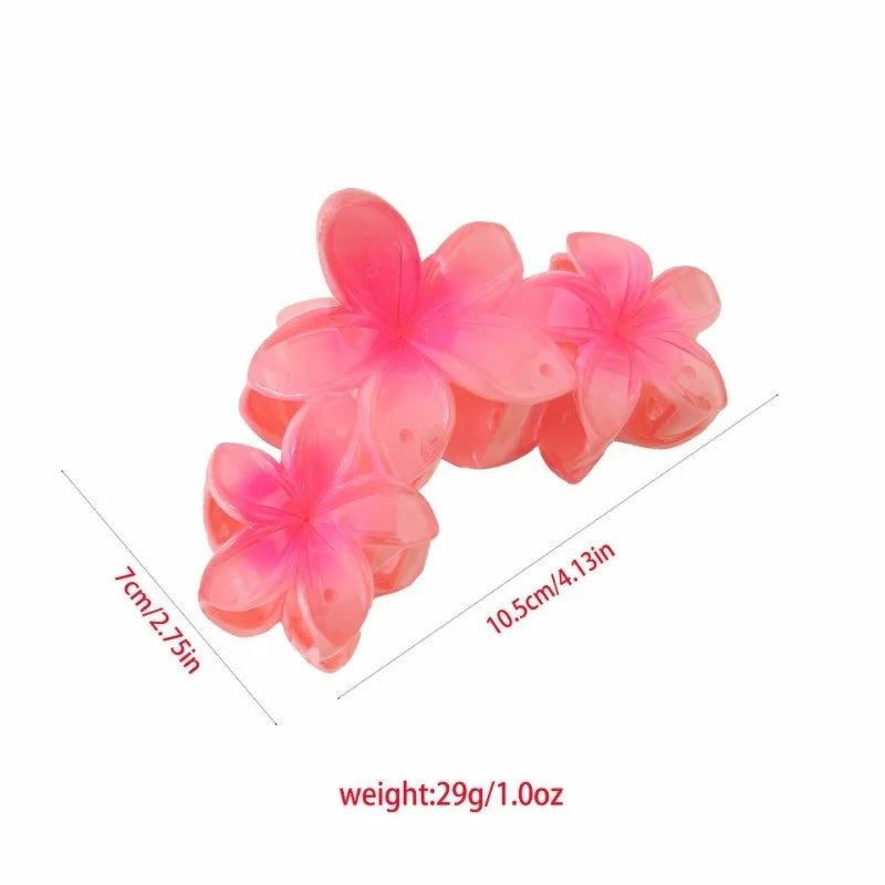 Grande pince à cheveux fleur – Élégante & colorée