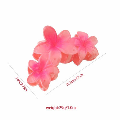 Grande pince à cheveux fleur – Élégante & colorée