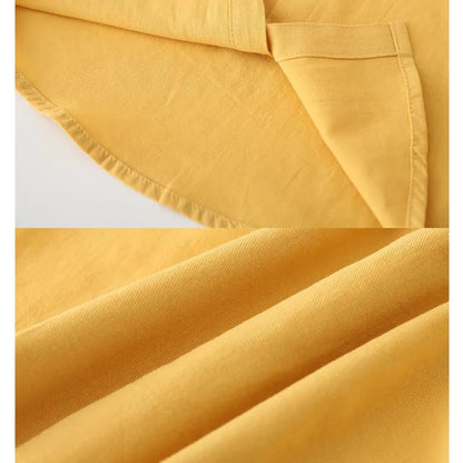 Chemise garçon en coton – Haut doux et décontracté