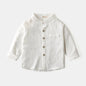 Chemise garçon en coton – Haut doux et décontracté