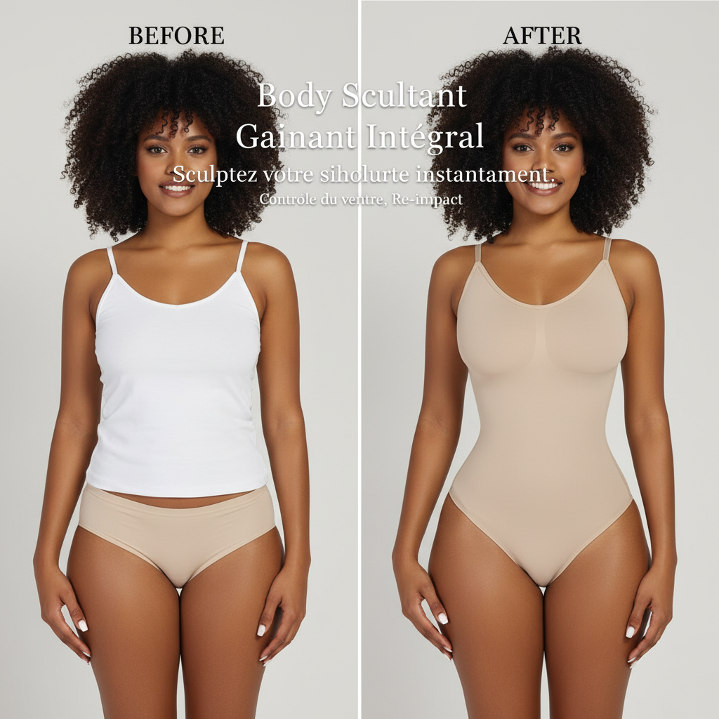 Smoothing Shapewear Bodysuit for Women Faja Full Body Shaper Thong Soft Body Shaping Sculpting Breast Slimming Underwear