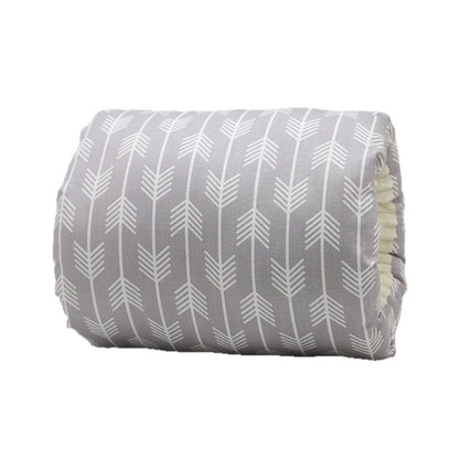Coussin d’allaitement en coton réglable – Oreiller de bras lavable pour bébé et maman